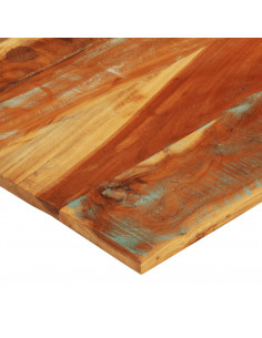 Piano Tavolo Rettangolare 70x80 cm 25-27 mm Legno di Recupero