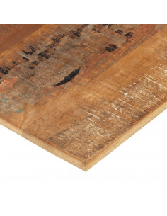 Piano Tavolo Rettangolare 70x90 cm 15-16 mm Legno di Recupero