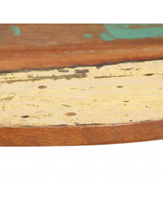 Piano Tavolo Rotondo 50 cm 15-16 mm in Legno di Recupero