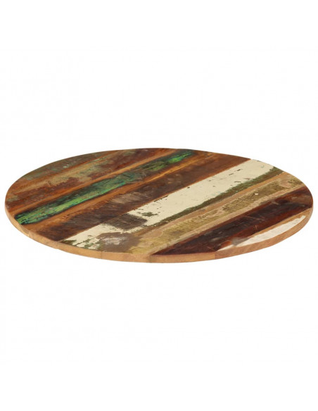 Piano Tavolo Rotondo 60 cm 15-16 mm in Legno di Recupero