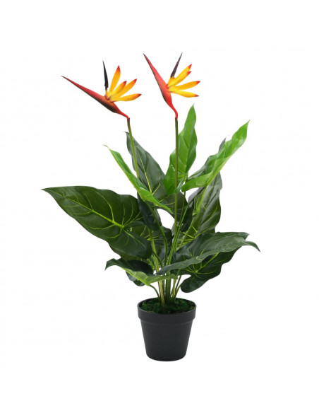 Pianta Artificiale Strelitzia Regina Uccello del Paradiso 66 cm