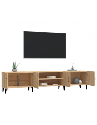 Mobile per TV Rovere Sonoma 180x31,5x40 cm in Legno Multistrato
