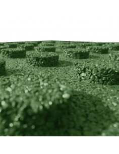 Piastrelle Anticaduta 24 pz in Gomma 50x50x3 cm Verde