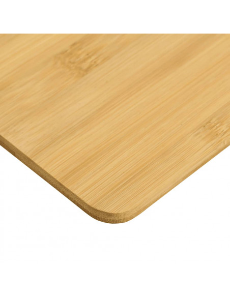 Piatti per Colazione 6 pz 35x23x0,8 cm in Bambù