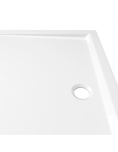 Piatto Doccia in ABS Rettangolare Bianco 70x100 cm