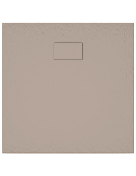 Piatto Doccia in SMC Marrone 90x80 cm