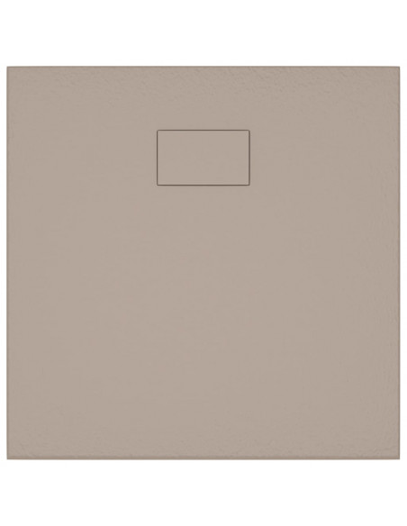 Piatto Doccia in SMC Marrone 90x90 cm