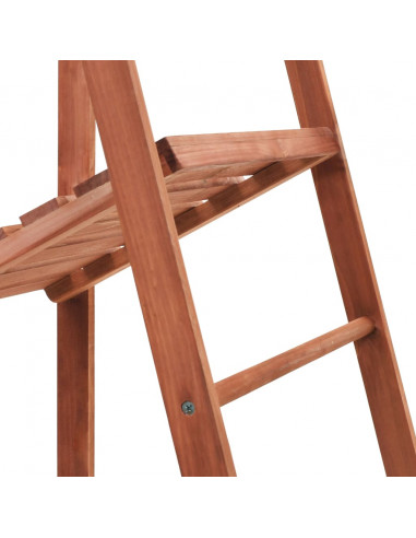 Piedistallo per Piante in Legno di Cedro 45x40x145 cm