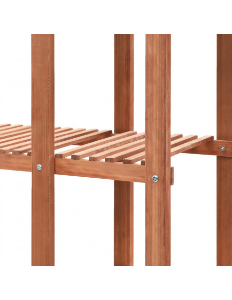 Piedistallo per Piante in Legno di Cedro 86x36x139 cm