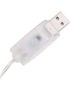 Piramide Decorativa Cono di Luce LED Acrilico Blu 120 cm