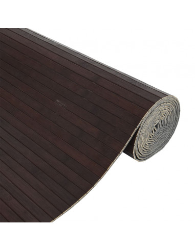 Divisorio Ambienti Marrone Scuro 165x600 cm in Bambù