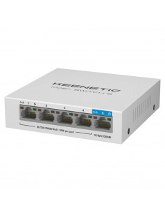 POE+ SWITCH 5 1 PORTA 1GBPS +