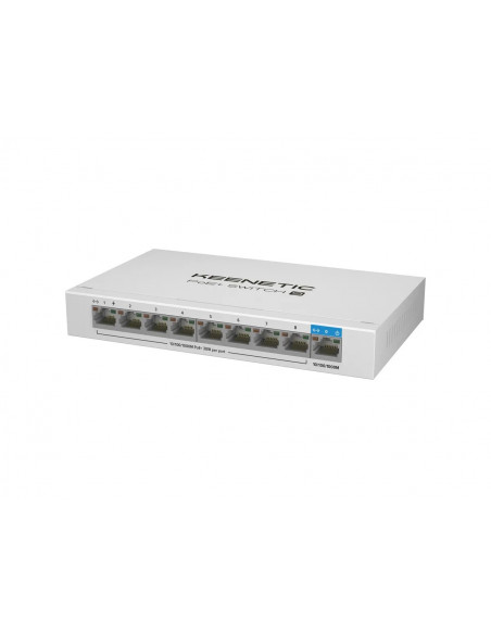 POE+ SWITCH 9 - 1 PORTA 1GBPS +