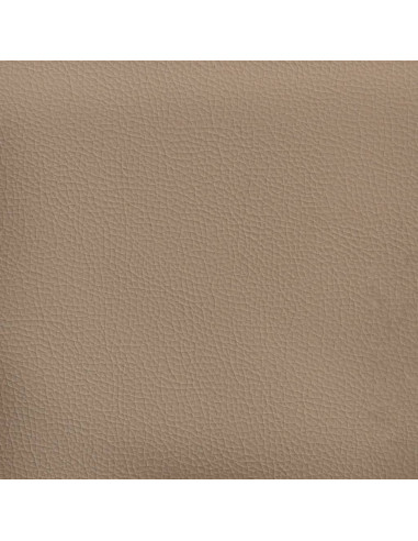Poggiapiedi Cappuccino 60x50x41 cm in Similpelle