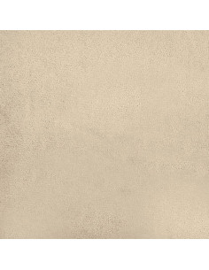 Poggiapiedi Crema 60x50x41 cm in Tessuto Microfibra