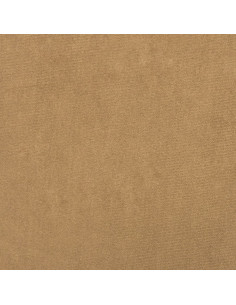 Poggiapiedi Marrone 70x55x41 cm in Velluto