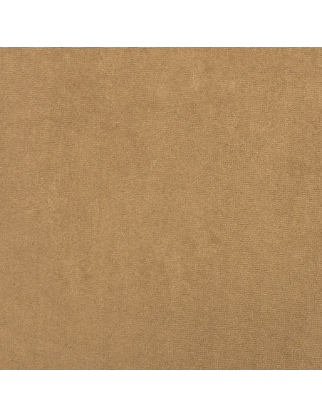 Poggiapiedi Marrone 70x55x41 cm in Velluto