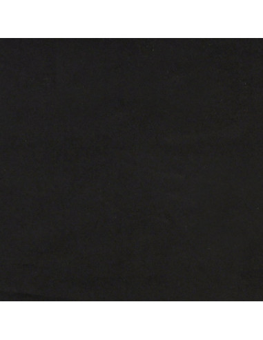 Poggiapiedi Nero 60x50x41 cm in Velluto