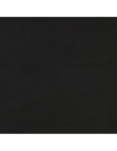 Poggiapiedi Nero 70x55x41 cm in Velluto