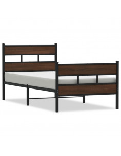 Giroletto senza Materasso con Testiera e Pediera 107x203 cm 2