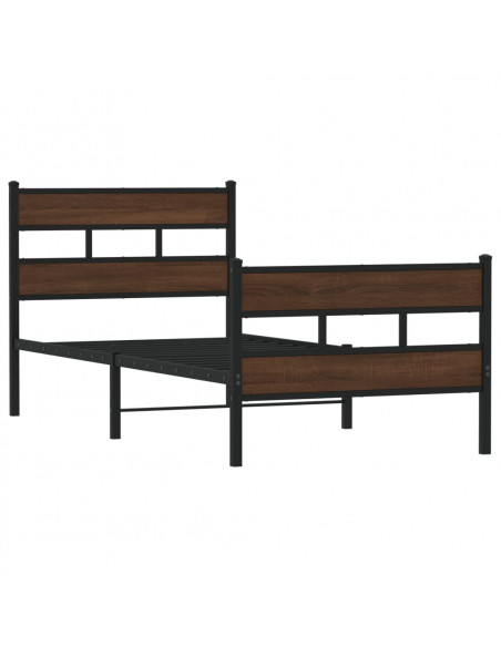 Giroletto senza Materasso con Testiera e Pediera 107x203 cm
