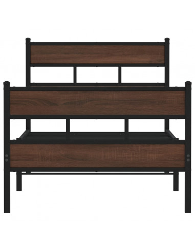 Giroletto senza Materasso con Testiera e Pediera 107x203 cm