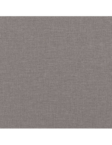 Poggiapiedi Tortora 70x55x41 cm in Tessuto