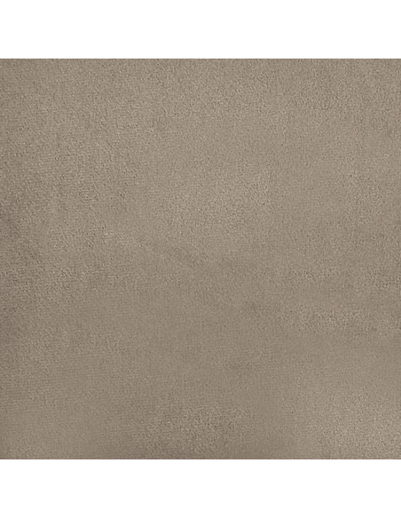 Poggiapiedi Tortora 70x55x41 cm in Tessuto Microfibra