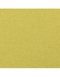 Poggiapiedi Verde 78x56x32 cm in Tessuto