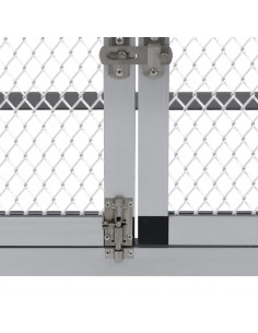 Pollaio con Rampe e Casetta di Nidificazione in Alluminio