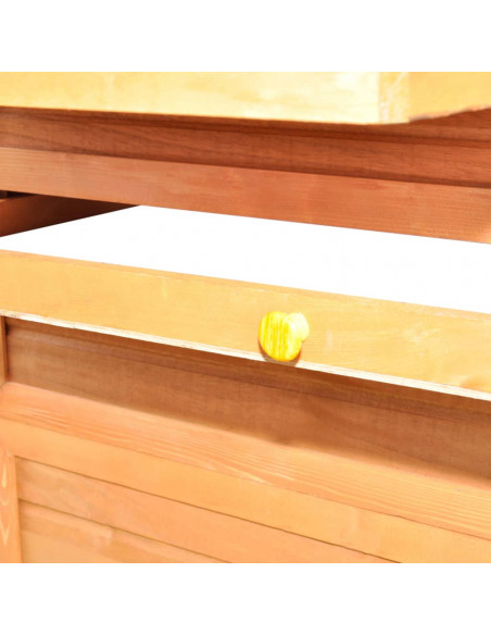 Pollaio in Legno 295x163x170 cm