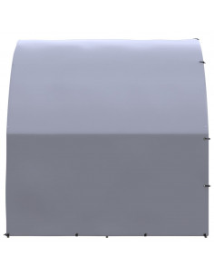 Pollaio per Esterni 3x24x2 m in Acciaio Zincato