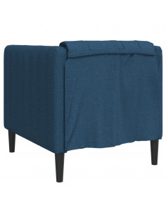 Poltrona Blu in Tessuto