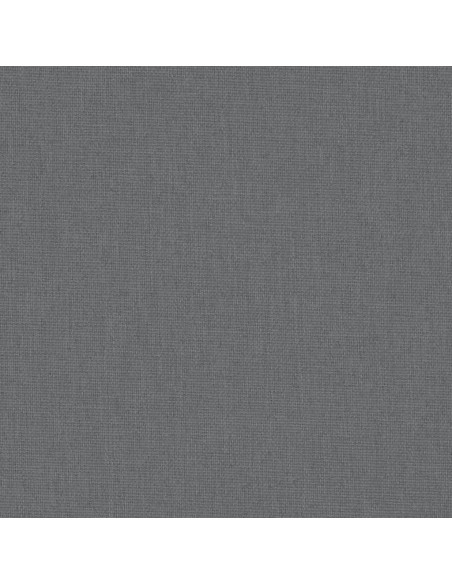 Box per Bambini con Materasso Grigio Scuro Tessuto di Lino