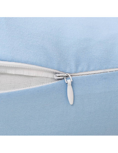 Cuscino per Gravidanza a Forma di J 54x(36-43) cm Blu