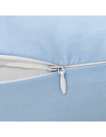 Cuscino per Gravidanza a Forma di J 54x(36-43) cm Blu