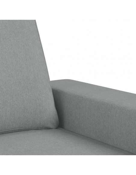 Poltrona Grigio Chiaro 60 cm in Tessuto