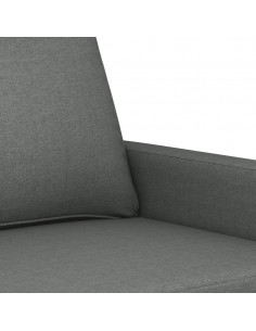 Poltrona Grigio Scuro 60 cm in Tessuto