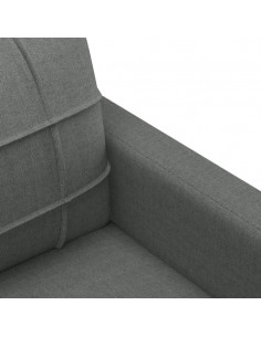 Poltrona Grigio Scuro 60 cm in Tessuto