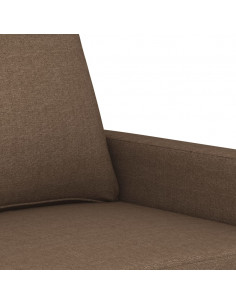 Poltrona Marrone 60 cm in Tessuto