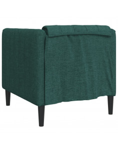 Poltrona Verde Scuro in Tessuto