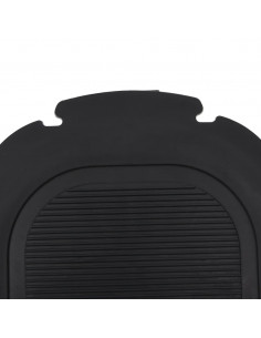 Pompa a Pedale 26x18 cm in PP e PE Grigia e Gialla