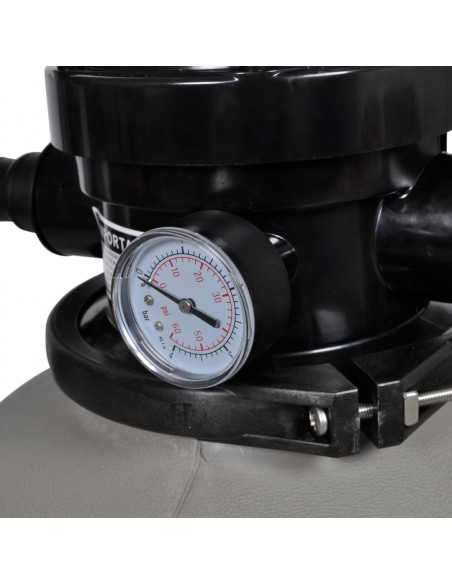 Pompa con Filtro a Sabbia 2 pz 600 W 17000 l/h
