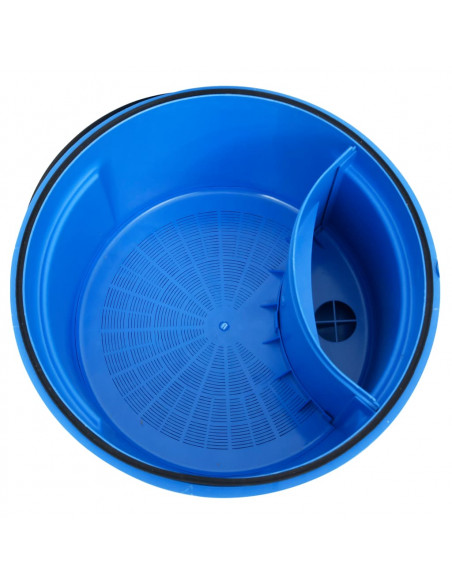 Pompa con Filtro a Sabbia Blu e Nera 385x620x432 mm 200W 25L