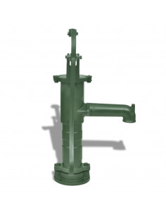 Pompa d'Acqua con Supporto per Giardino in Ghisa