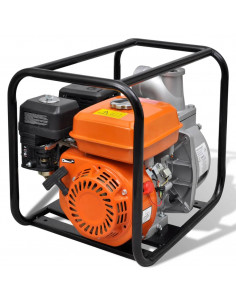 Pompa d'Acqua Motore a Benzina 80 mm Attacco 4800 W