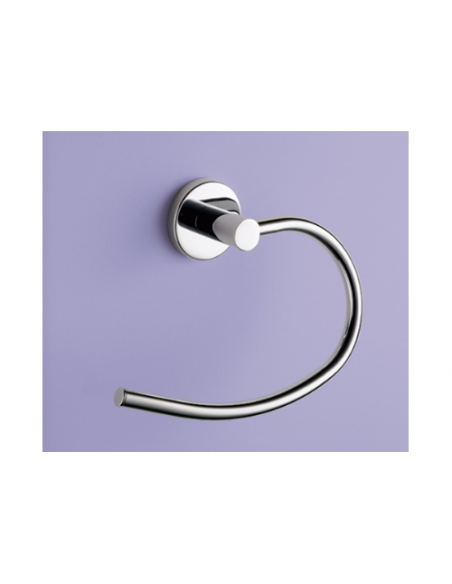 Porta asciugamani parete Gedy FE70 13 FELCE ad anello Cromo