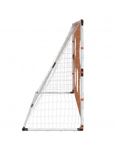 Porta Calcio Bambini Tappeto Bersagli e Pallone 182x62x118 cm
