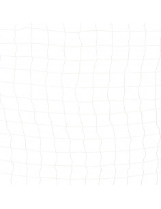 Porta da Calcio 300x160x90 cm in Metallo Bianco e Nero