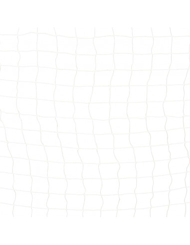 Porta da Calcio 300x160x90 cm in Metallo Bianco e Nero
